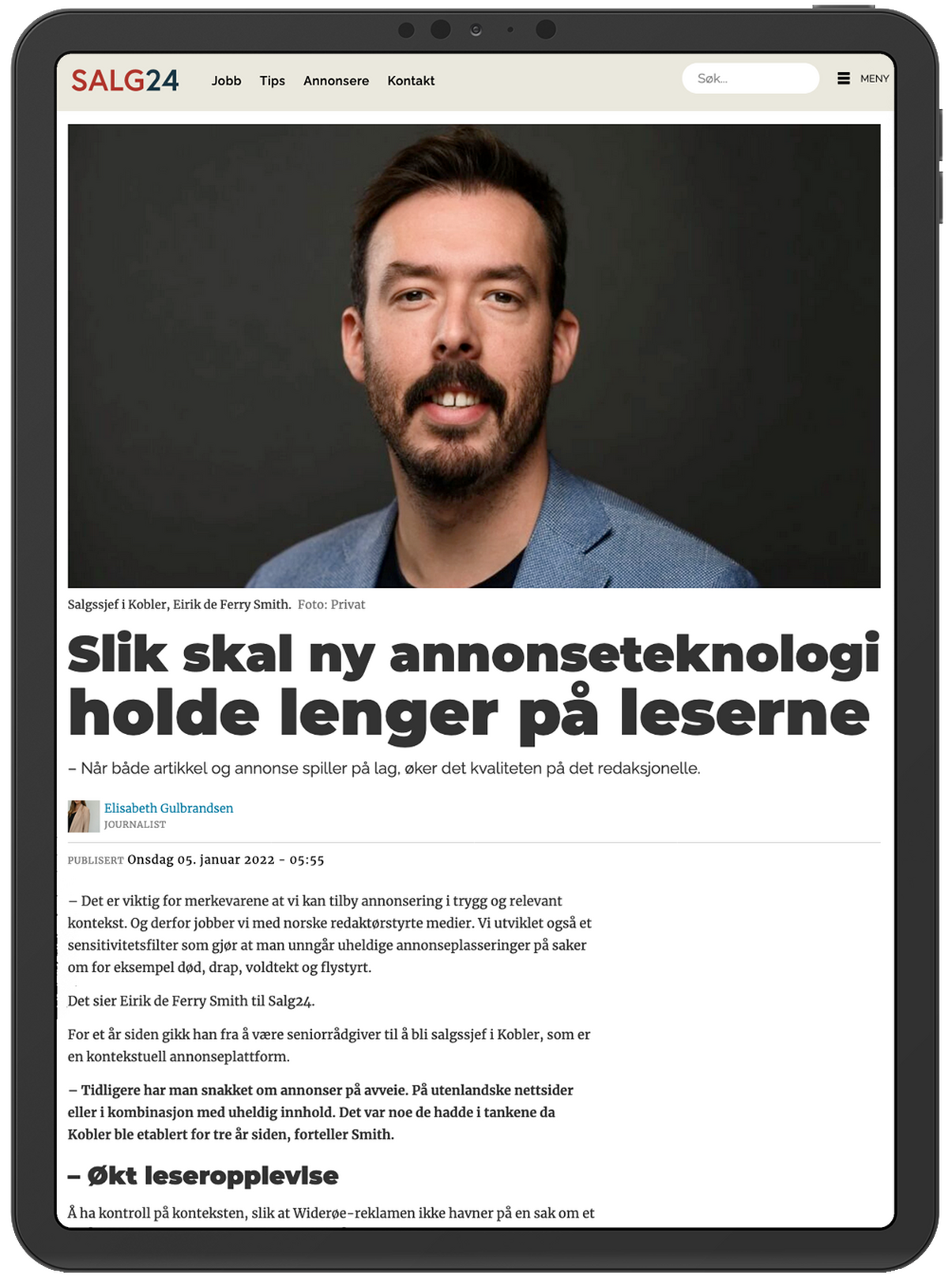 Presse Eirik annonseteknologi