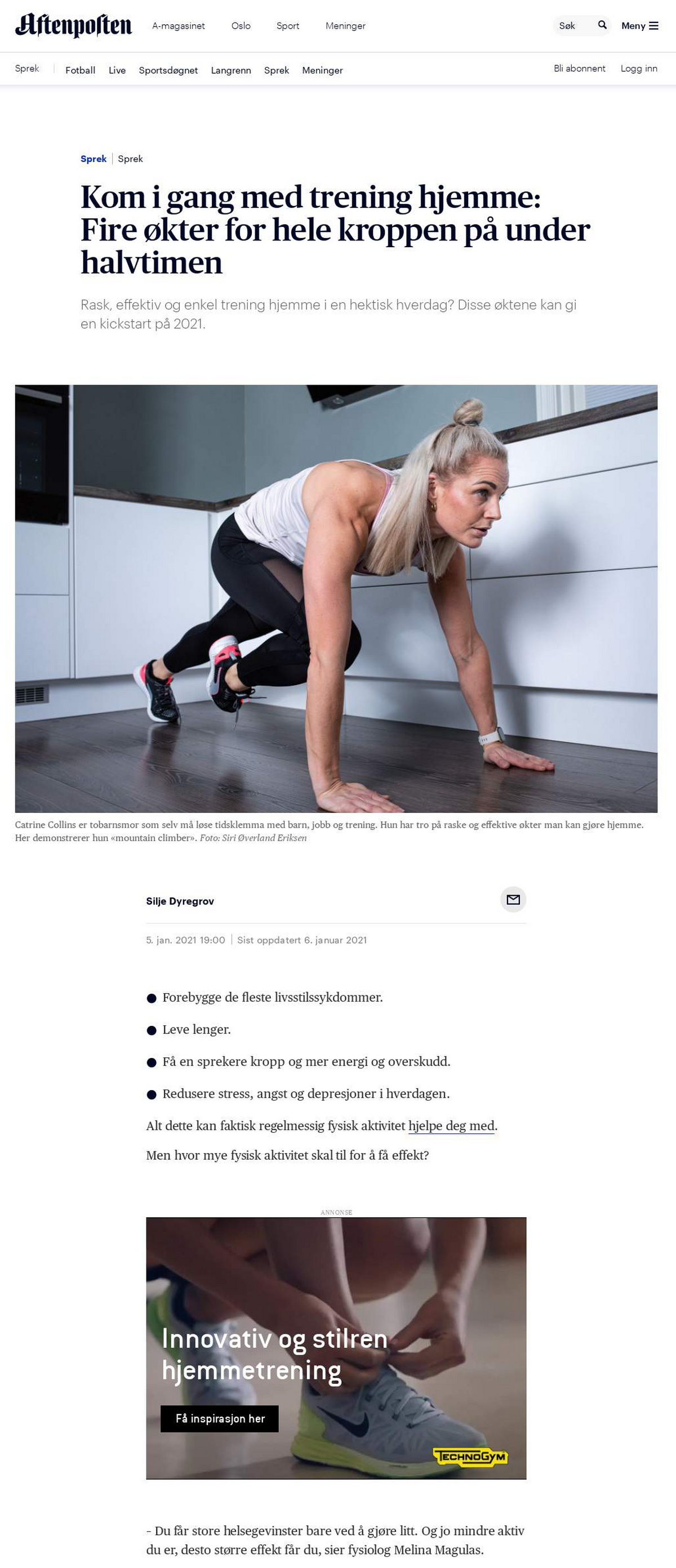 Customer Case with Amidays and Technogym